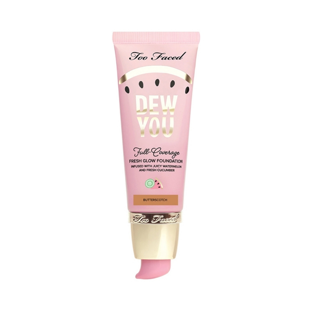 Two Faced DEW YOU Fresh Glow Foundation/ Butterscotch/ 40 ML/ Full Coverage